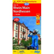 16 Cykelkarta Tyskland Rhein-Main-Nordhessen 1:150.000